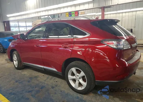 2012 Lexus Rx 350 из США, поврежденный, VIN 2T2BK1BA3CC147997